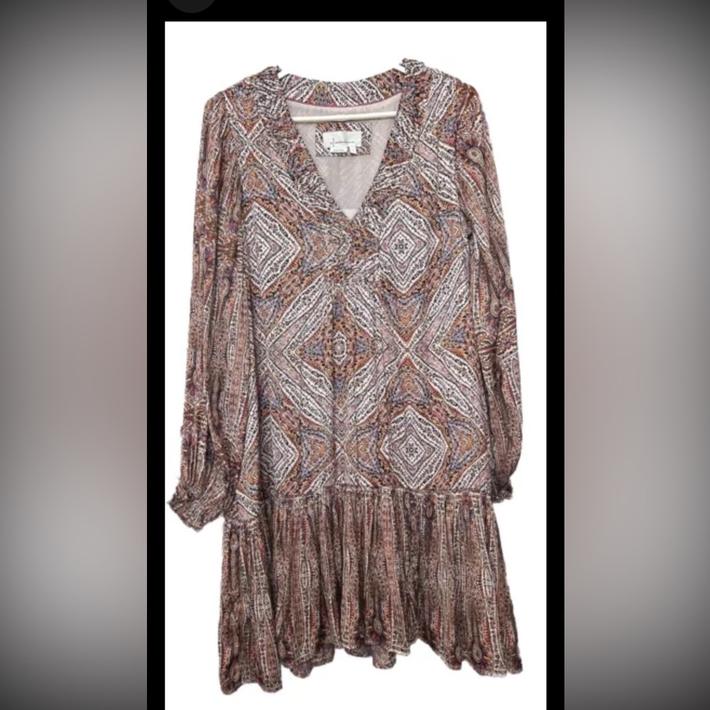 BY Anthropologie Tunic drop waist dress